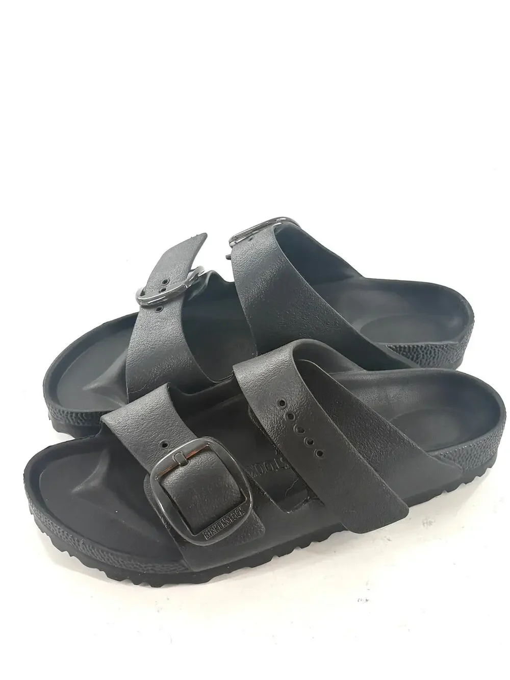 Birkenstock Arizona EVA Slide Sandals 39 8.5 Black New with Defect Travel Resort